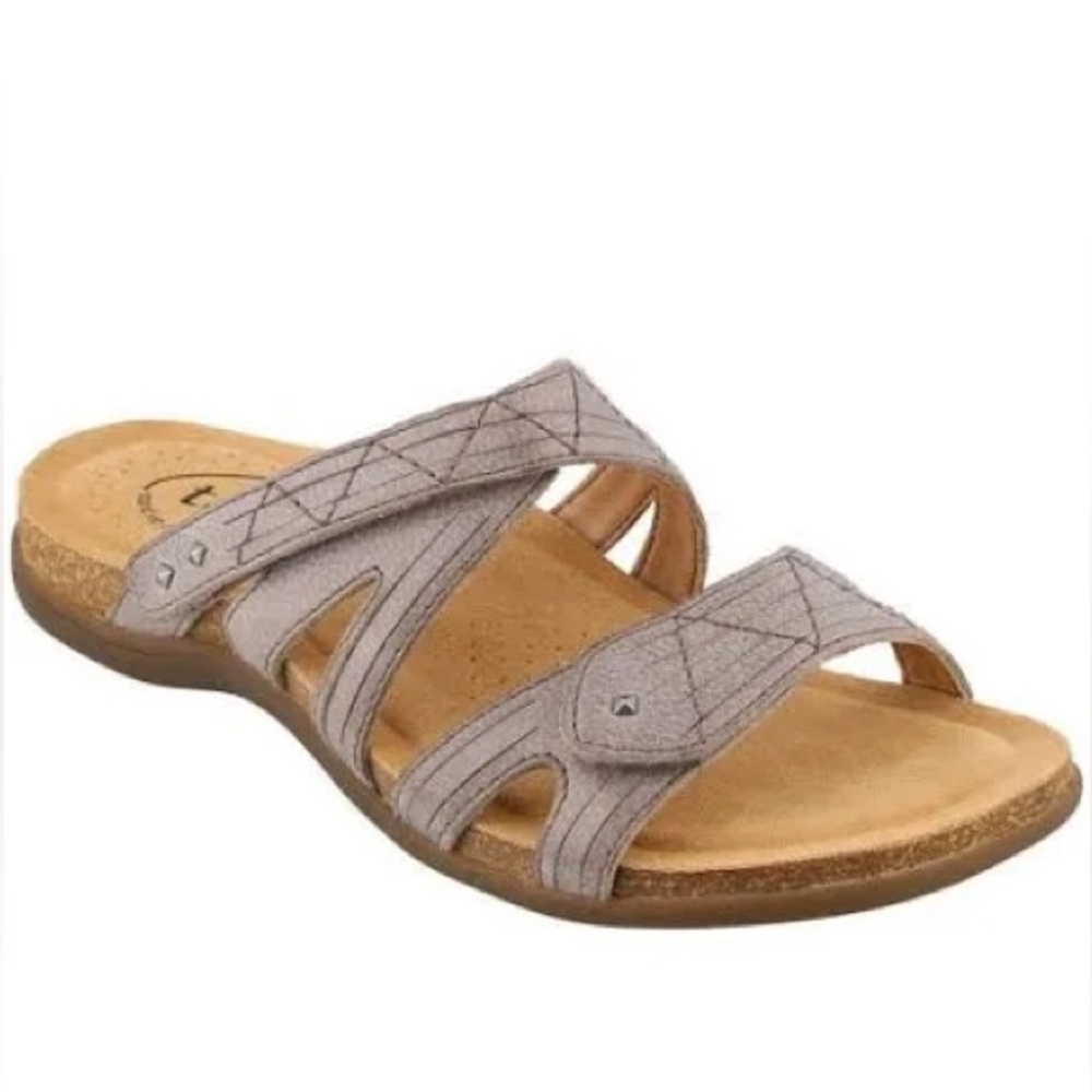 Taos Footwear Women’s Premier Grey Sandals Size 9